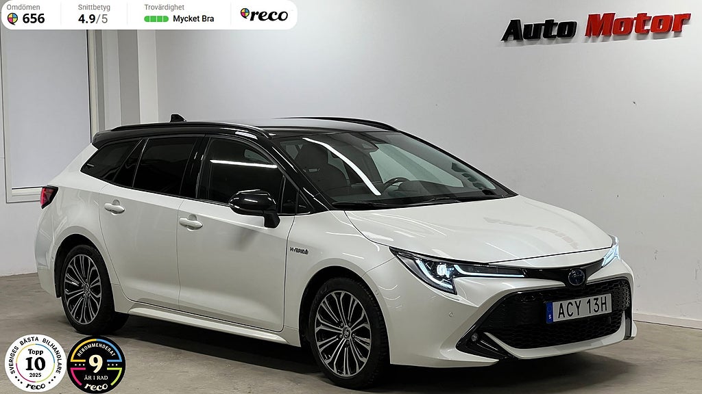 Toyota Corolla 2.0 Touring Sports Hybrid 184hk Kamera/Värmare/Nyservad
