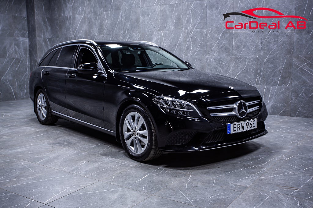 Mercedes-Benz C 200 T d 9G-Tronic Avantgarde Värmare Kamera Navi Drag