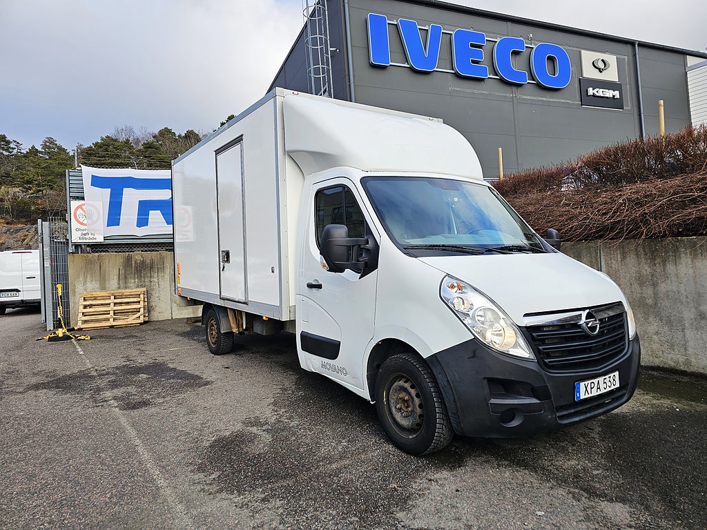 Opel Movano 2.3 CDTI 163Hk Volymskåp Bakgavel Sidodörr Moms
