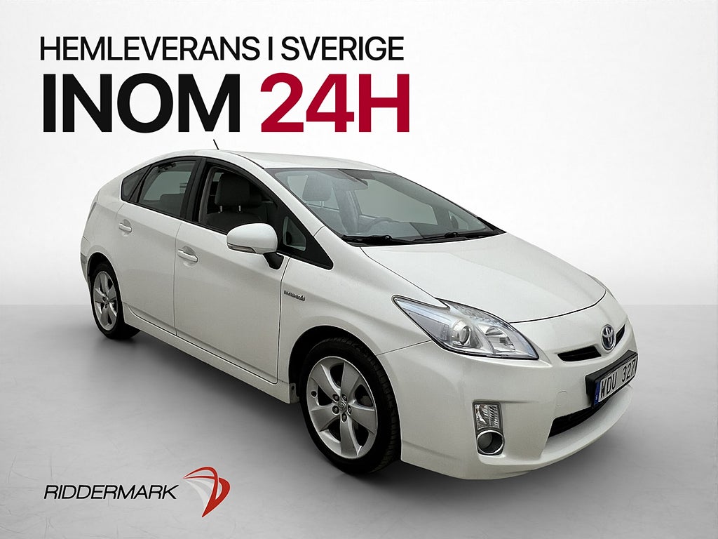 Toyota Prius Hybrid CVT 136hk M-Värmare Skinn 0.40/mil