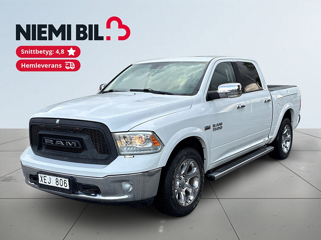 RAM 1500 V8 4x4 TorqueFlite Drag/Navi/Rattvärm/Elstol/Kamera