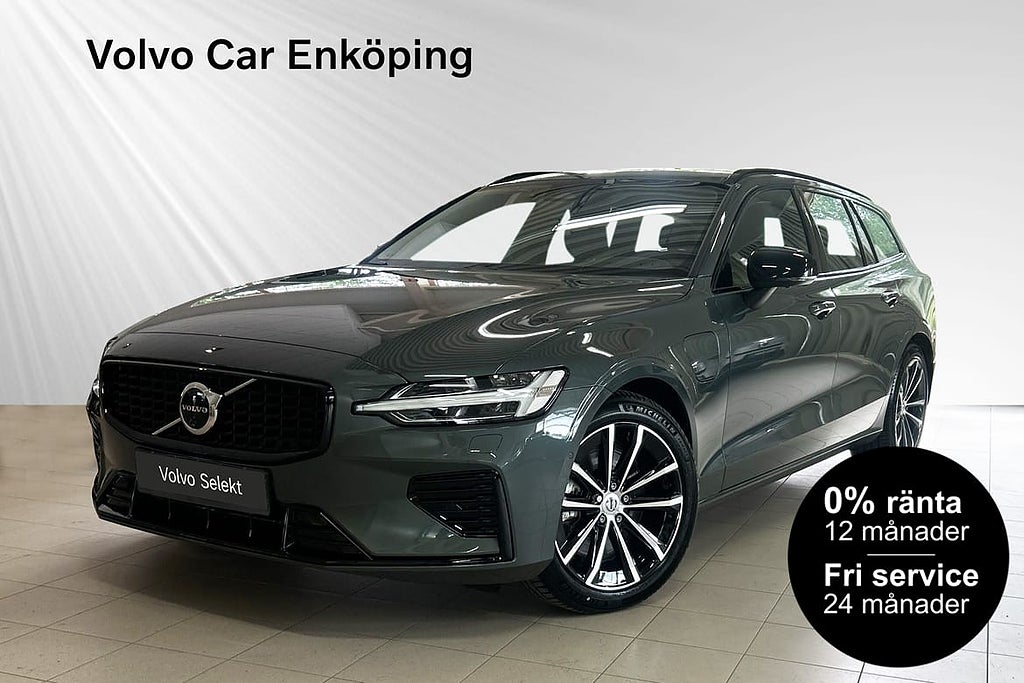 Volvo V60 T6 Plus Dark Nordic Edt H/K 360 0% RÄNTA