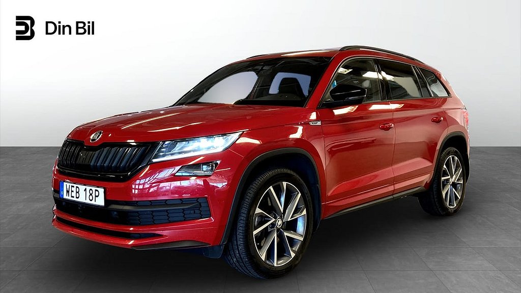 Skoda Kodiaq Sportline 2,0 TDI 190hk DSG 4X4 / Drag / B-Kamera