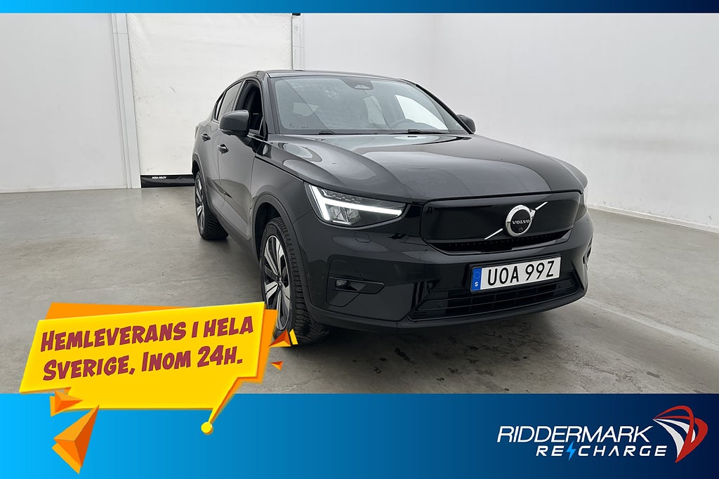 Volvo C40 Recharge Single 231hk Ultimate Pano H/K 360° MOMS