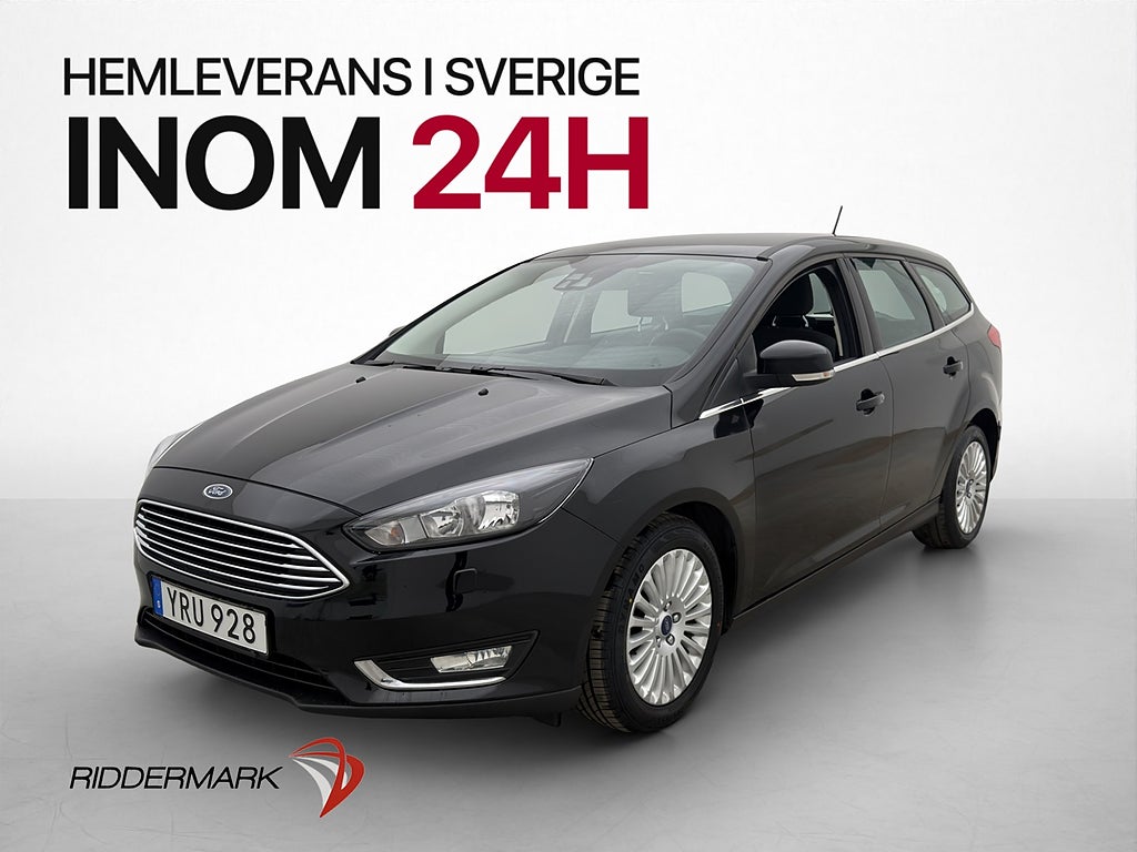 Ford Focus 1.0 EcoBoost 125hk Titanium Kamera Drag Navi