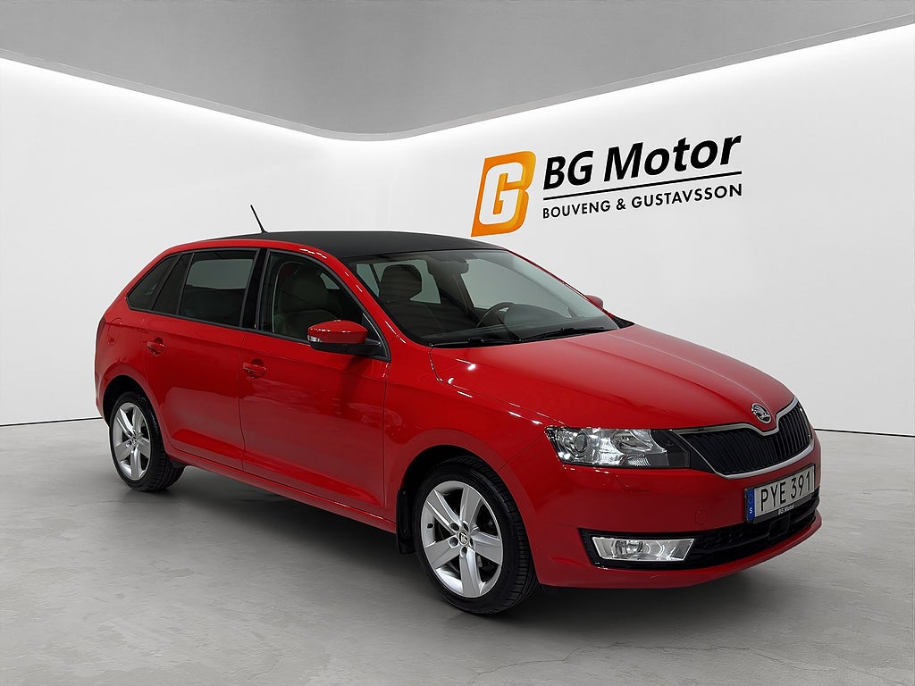 Skoda Rapid Spaceback 1.4 TDI 90HK Aut PDC/Carplay