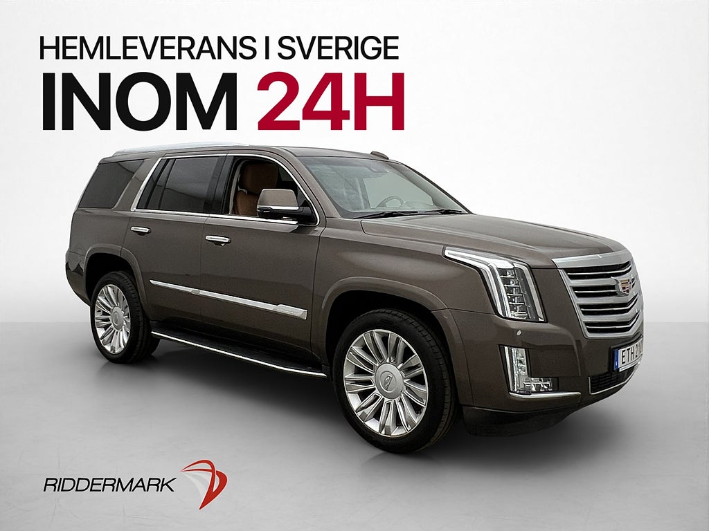 Cadillac Escalade 6.2 V8 4WD 426hk Platinum 8-Sits Pano BOSE