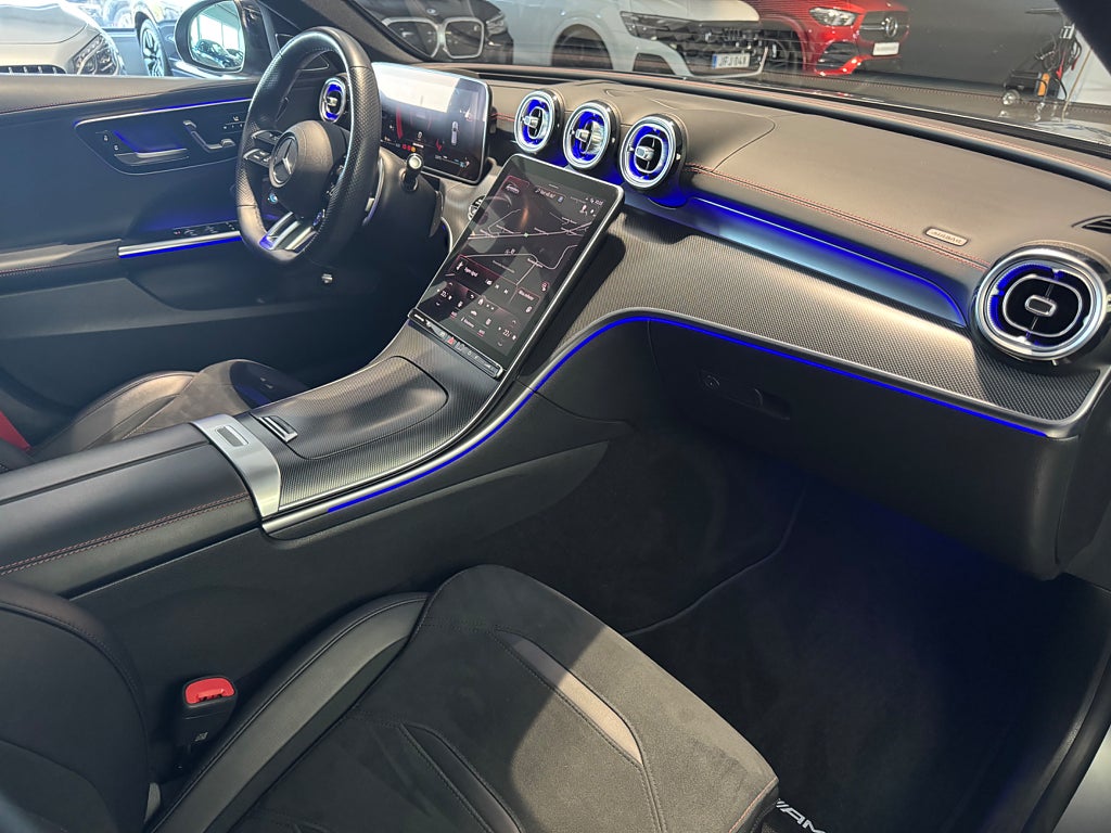 Mercedes-Benz C 43 AMG 4Matic Panorama Burmester Head up 408 hk - bild 6