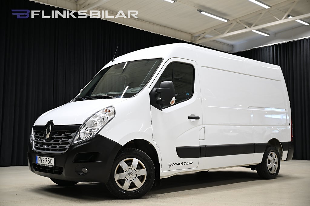 Renault master 170HK L2H2|Inredd|Drag|Värmare|GPS|Backkamera|Leasbar