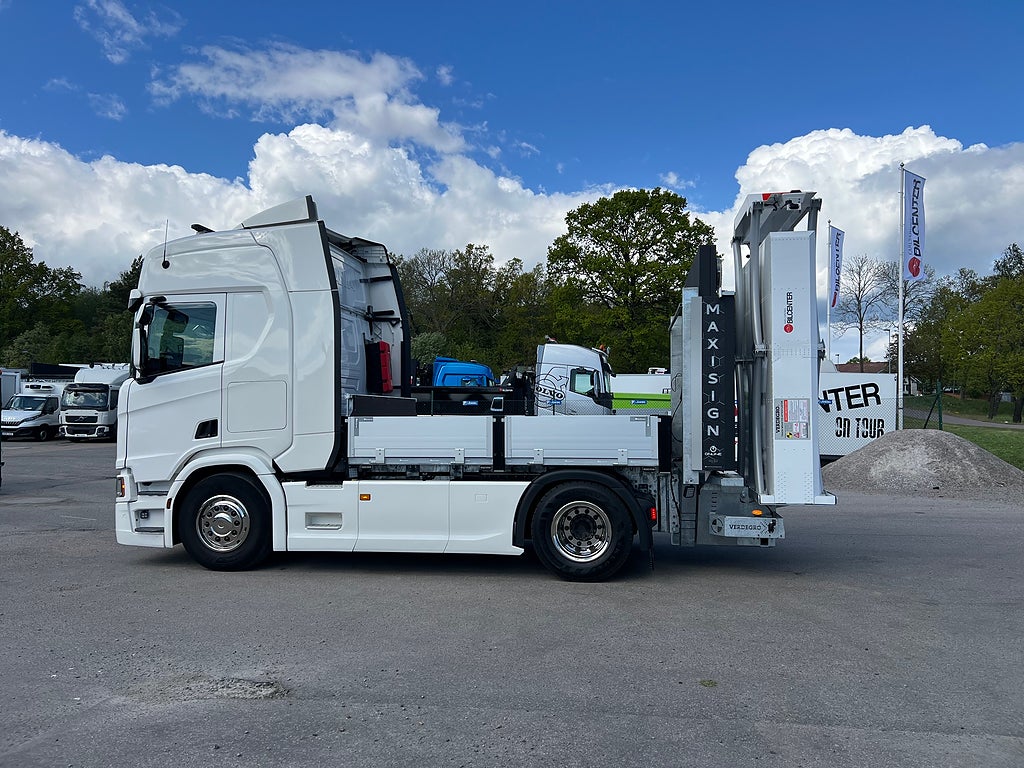 Scania R410 4x2 TMA Bil MaxiSign Online & Verdegro, Euro 6