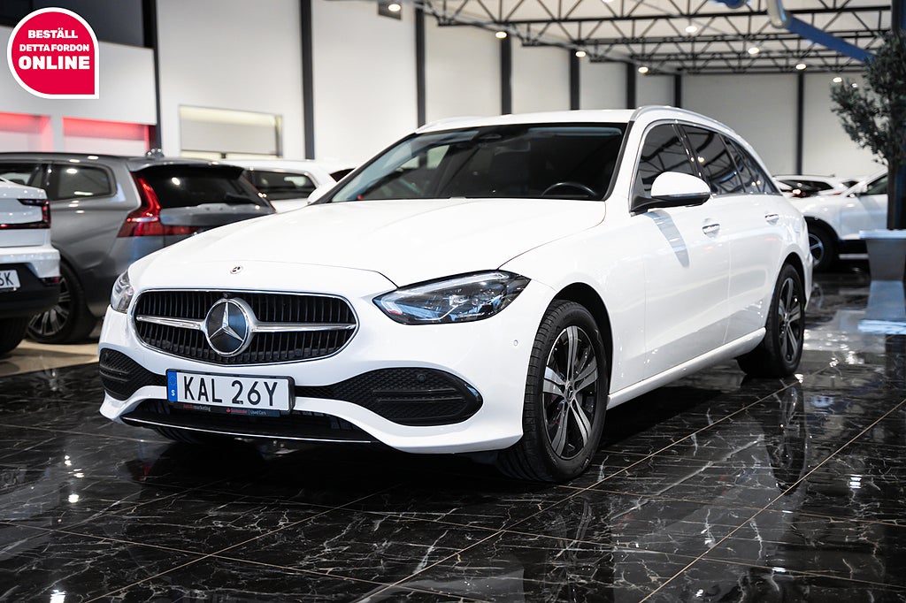 Mercedes-Benz C 300 T e 9G Tronic Avantgarde PlugIn 360Kam Belysning 