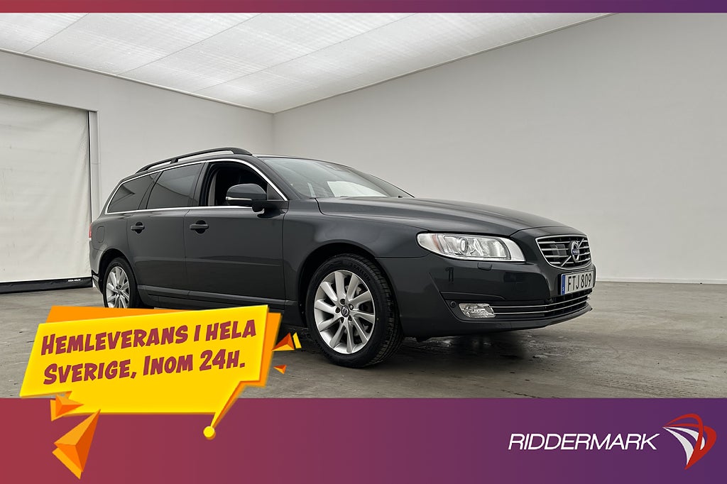 Volvo V70 D4 181hk Momentum Classic Taklucka VOC Navi Drag