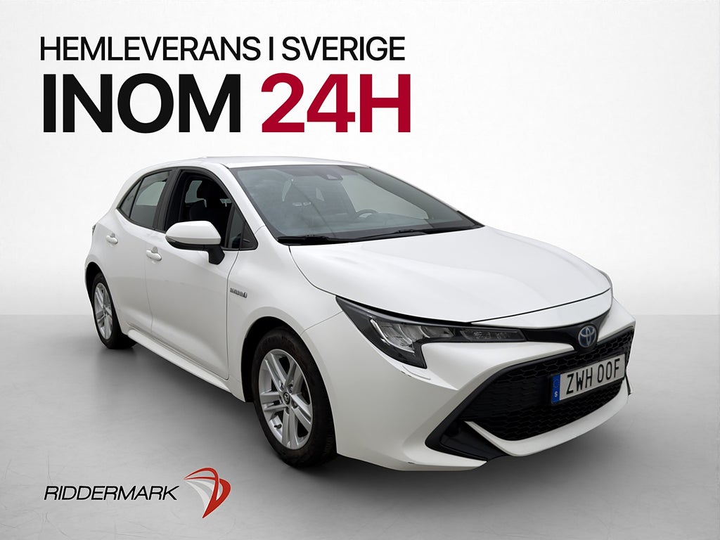 Toyota Corolla Hybrid e-CVT 122hk Active Kamera Bluetooth AC