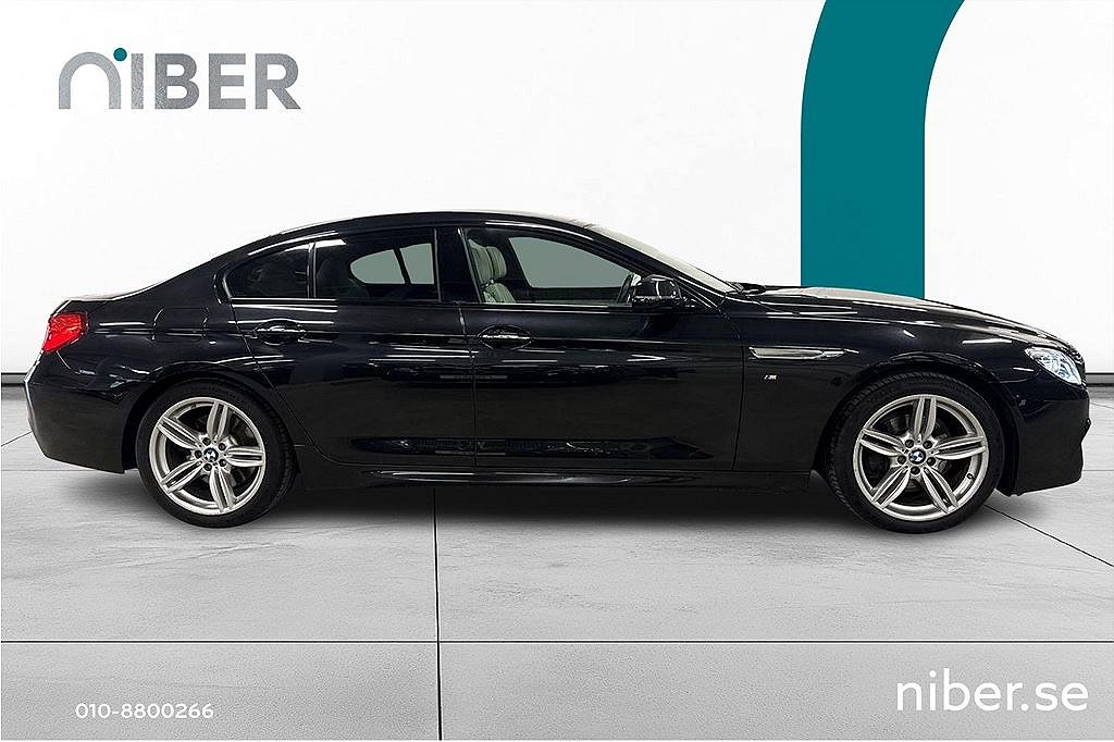 BMW 640 D xDrive M-Sport, 313hk, HUD, 2 brukare, Minnespkt, Taklucka