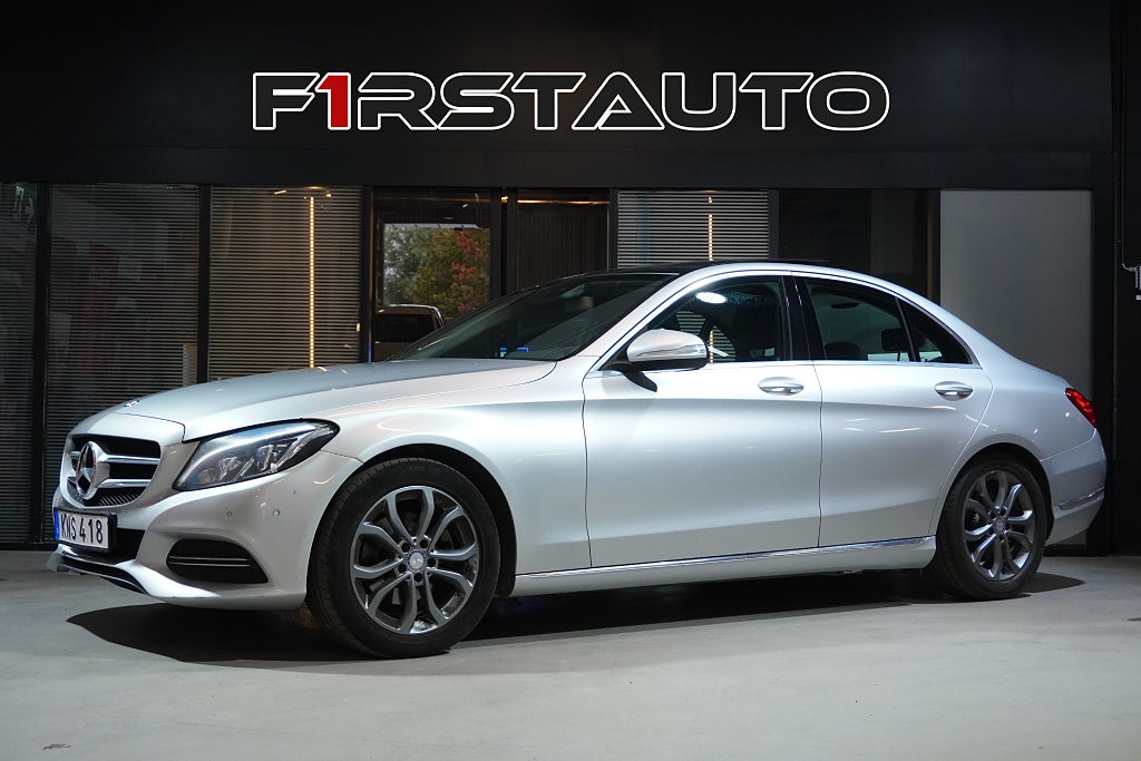 Mercedes-Benz C220 d 220 d 7G-Tronic Plus Avantgarde Pano Drag Värm Euro 6