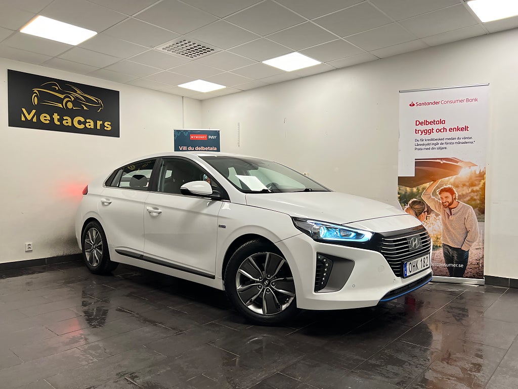 Hyundai IONIQ Hybrid 1.6 DCT Premium Plus Eco|Nyservad|Navi|B-Kamera