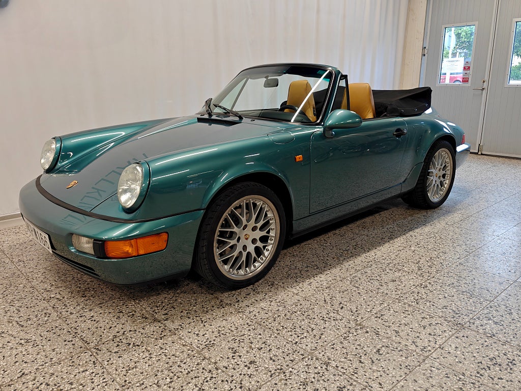 Porsche 911 964 Carrera 2 Cabriolet, Manuell, 250hk