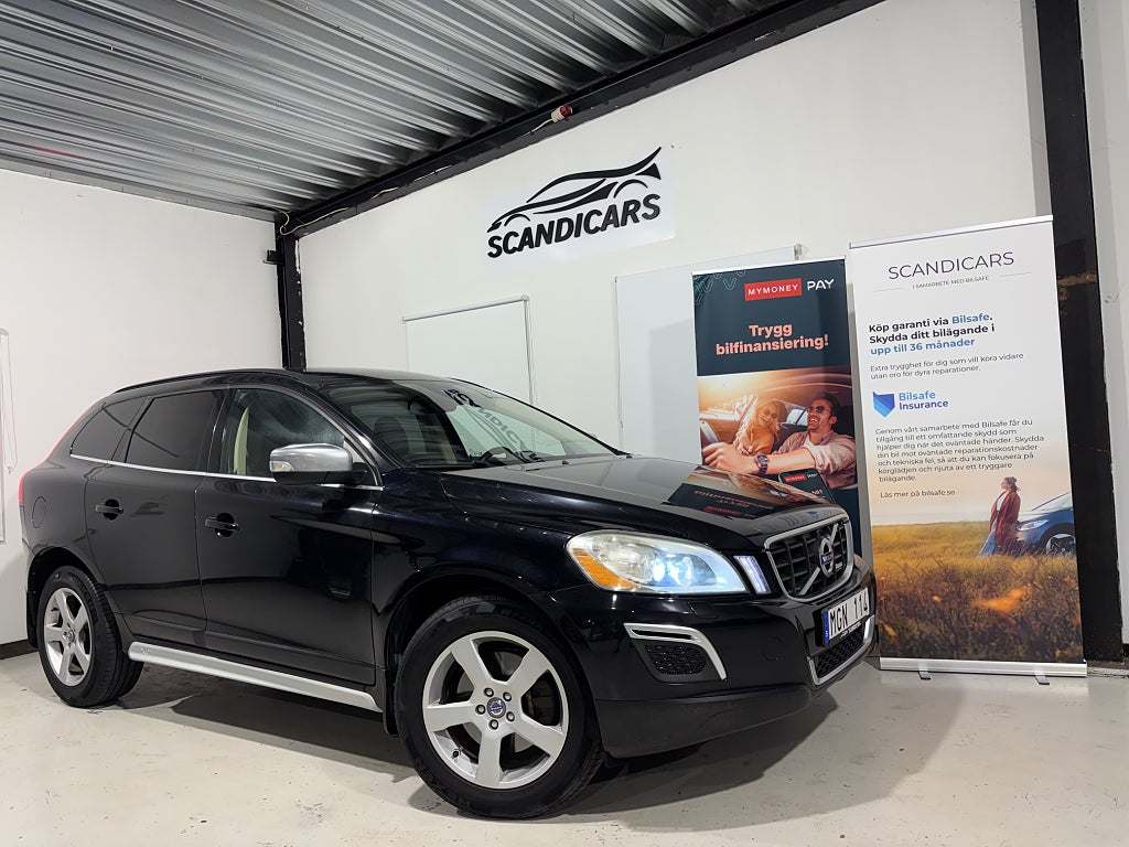 Volvo XC60 D5 AWD R-Design NYbESIKTAD DRAG NYSERV KMRM BYTY P-SEN