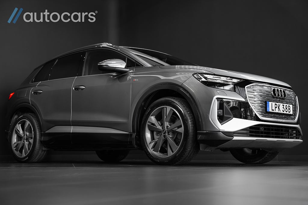 Audi Q4 E-Tron 45 Quattro S line | Leasbar |20"|HUD|Sonos|Matrix|Drag