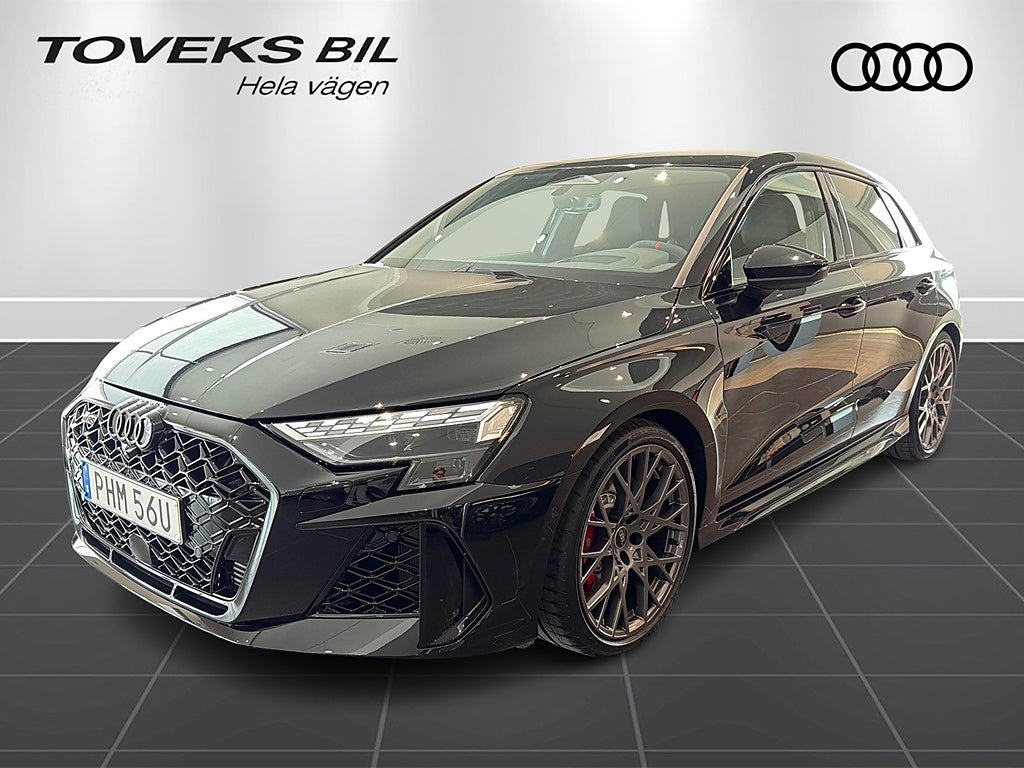 Audi RS3 400 hk Quattro Grym utrustning RS-skalstol RS-avgas