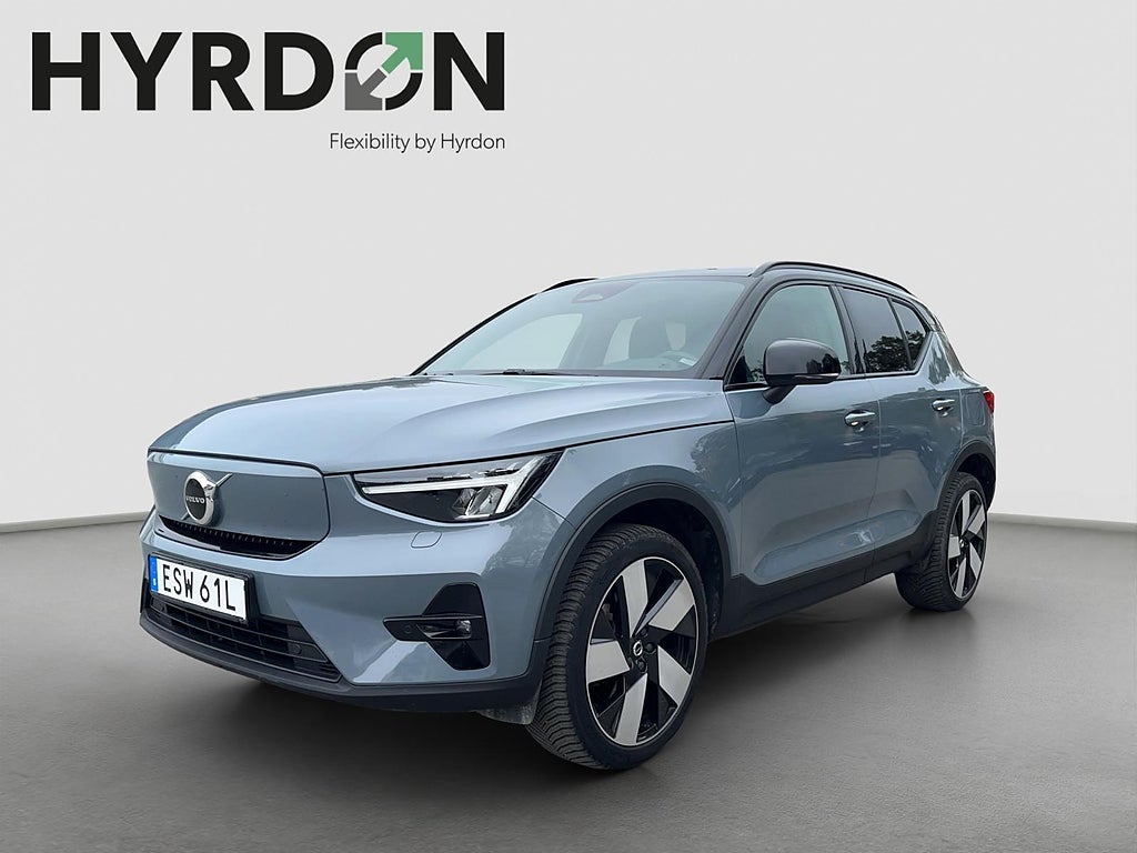 Volvo XC40 Recharge Twin Plus - Dragkrok - AWD - Adaptiv - MOMS
