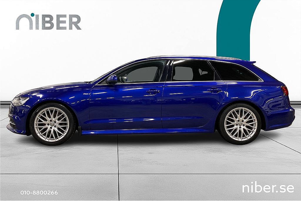 Audi A6 Avant 2.0 TDI S-Line, Custom Blå, Drag, Bränslevärmare