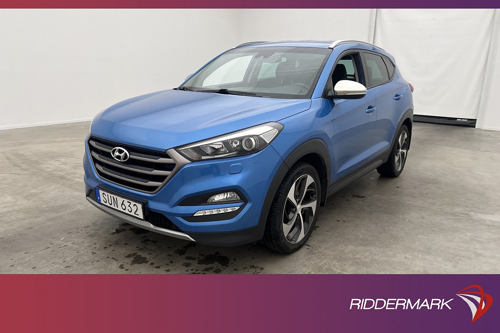 Hyundai Tucson 1.6 177hk Comfort Kamera Navi Drag Rattvärme