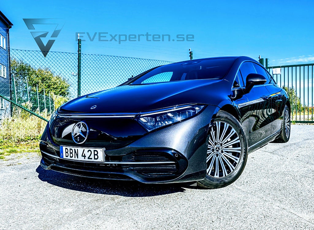 Mercedes-Benz EQS 350 - Uttagen 2025 - Burmester Airmatic Akustik Moms