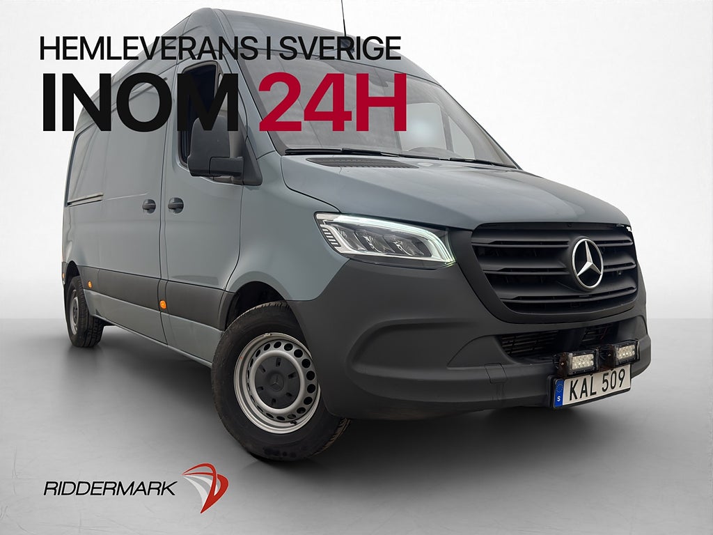 Mercedes-Benz Sprinter 211 L2H2 Värm Drag B-Kam CARPLAY Moms