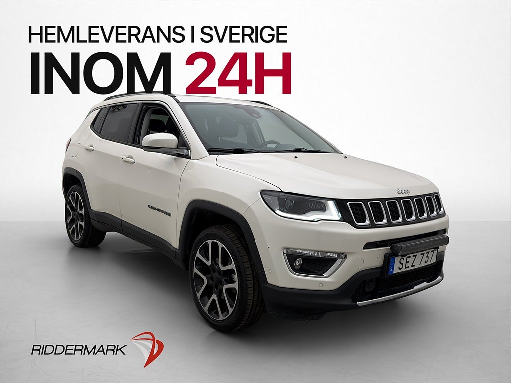 Jeep Compass 4WD 170hk Limited Pano Beats Navi Kamera Drag