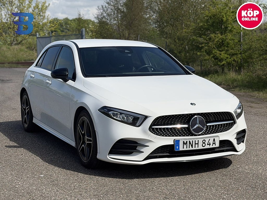 Mercedes-Benz A 180 7G-DCT, 136hk AMG Line, Base