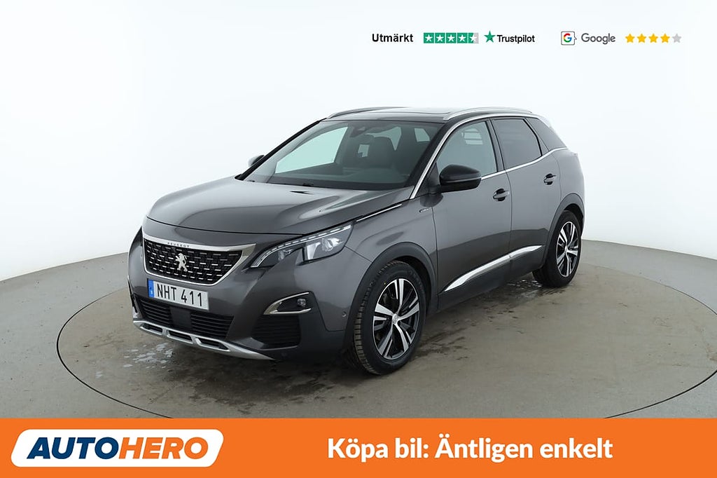Peugeot 3008 1.6 THP GT Line / Dragkrok, CarPlay