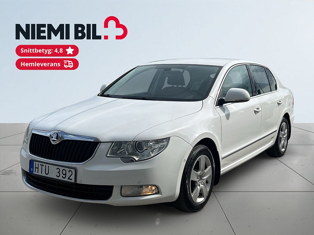 Skoda Superb 1.8 TSI Elegance Dragkrok/SoV-Däck/Psensorer