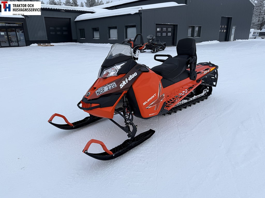 Ski-Doo Summit X 154 800 Dubbeldyna med ryggstöd -15