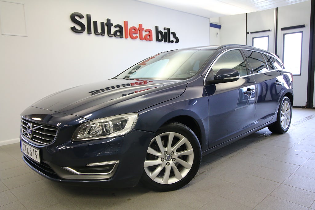 Volvo V60 D4 Momentum Euro 6 Fina S/V Hjul ingår