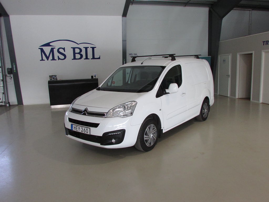 Citroën Berlingo 1,6 HDI DRAG 3SITS VÄRMARE LÅNG SKÅP NY SERVAD NY KAMRE