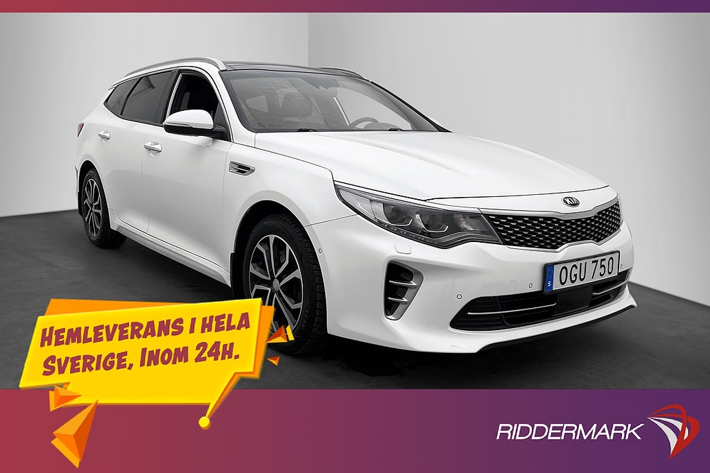 Kia Optima 1.7 GT Line Panorama H/K Kamera Dragkrok CarPlay