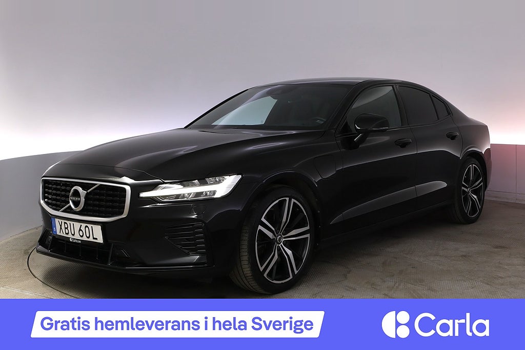 Volvo S60 Recharge T8 AWD R-Design Elstol Drag Navi Rattvärm
