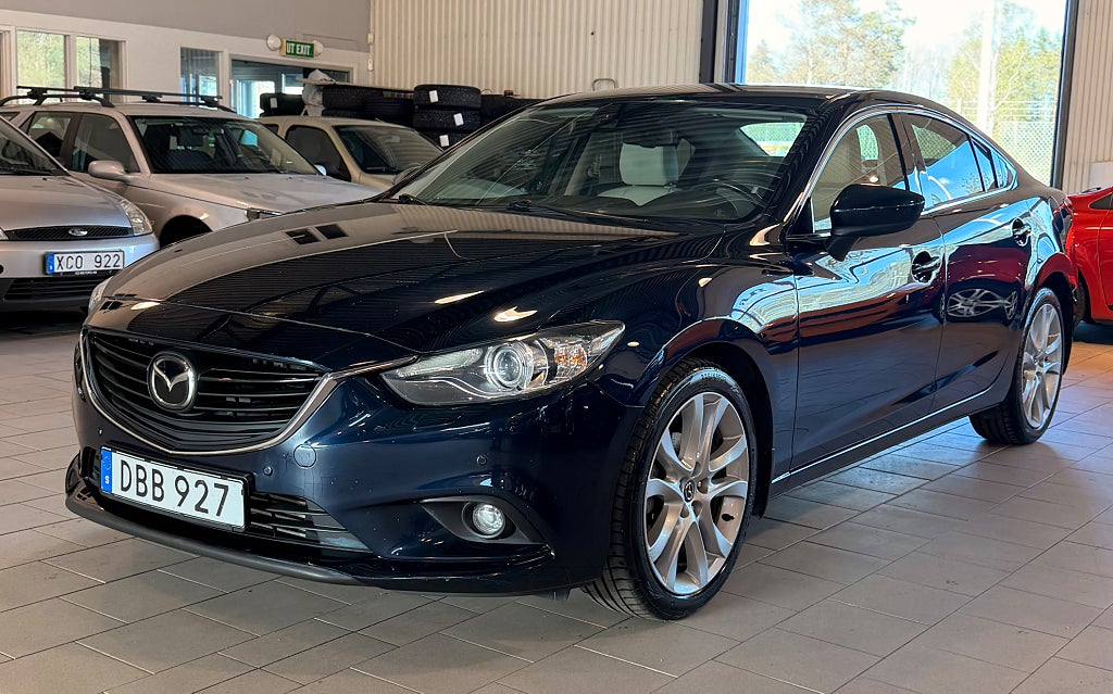 Mazda 6 Sedan 2.2 SKYACTIV-D Euro 6/SoV/Ny servad/Ny besiktad