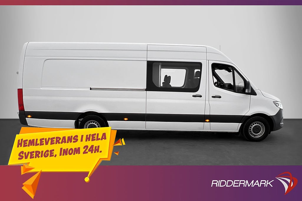 Mercedes-Benz Sprinter CrewVan L4H 316 Värm Drag 5-Sits Moms