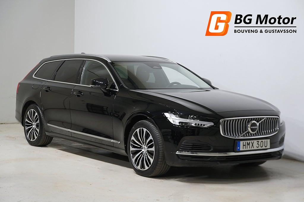 Volvo V90 Recharge T6 350HK AWD Aut Drag/Värmare/Backkamera/Moms
