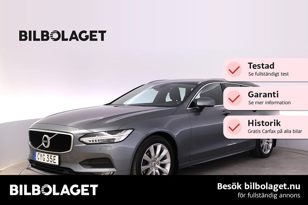 Volvo V90 D3 AWD Momentum Advanced Edition DRAG LÄDER