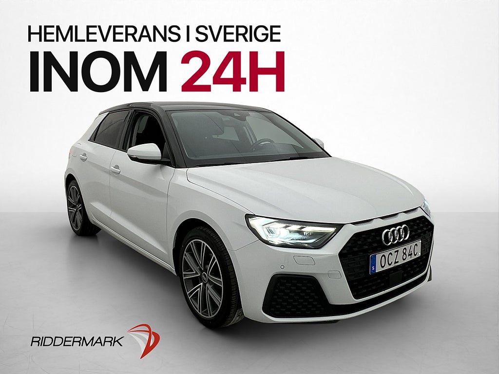 Audi A1 Sportback 30 TFSI Proline Cockpit CarPlay Sensorer