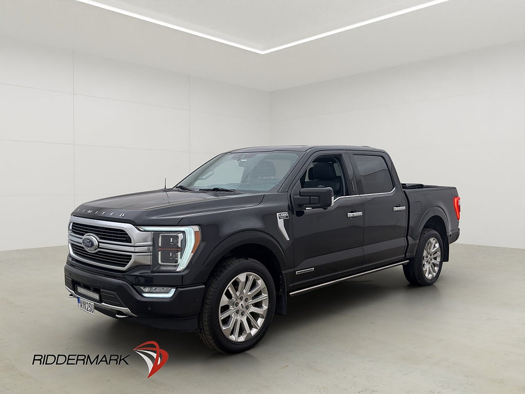 Ford F-150 LOBO Limited 4x4 M/K-Värm Skinn B&O Cockpit Moms