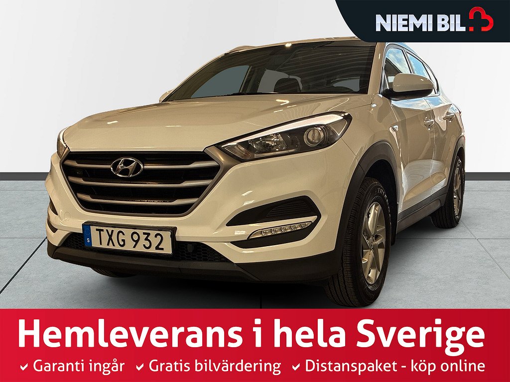 Hyundai Tucson 1.6 GDI Drag Värmare Kamkedja Psens S&V-däck