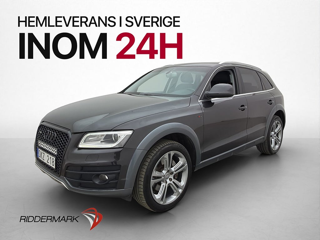 Audi Q5 3.0 TDI Q 245hk Design D-Värm Skinn Drag P-Sensorer