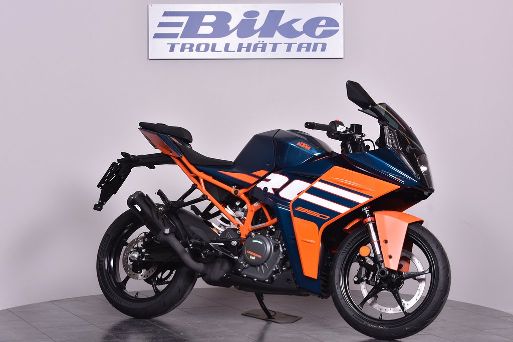 KTM RC 390 kampanj spara 17 000:- / räntekampanj fr 0,99%!