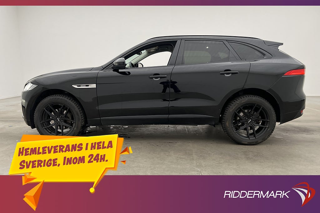 Jaguar F-Pace AWD 180hk R-Sport Bkamera Navi Keyless