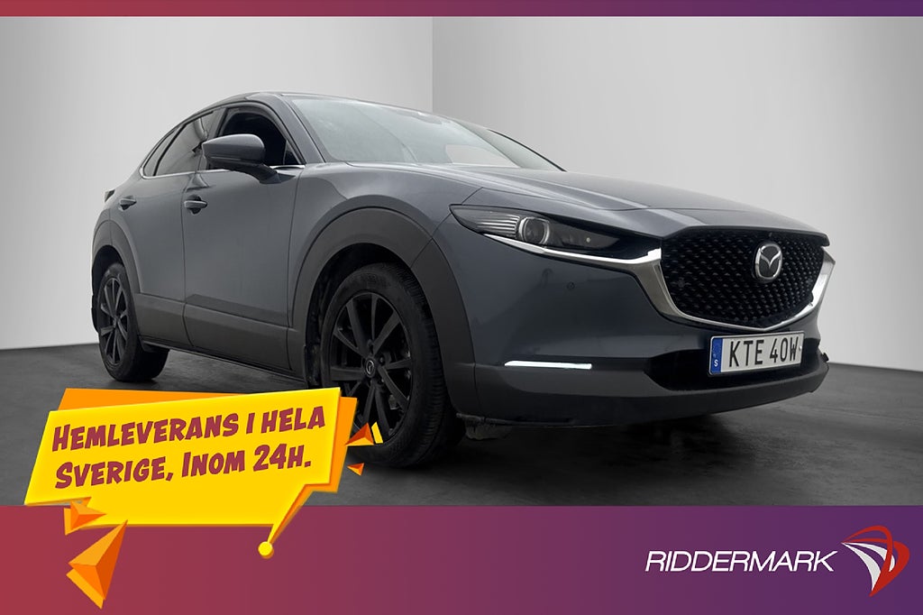 Mazda CX-30 2.0 SKYACTIV-X AWD Värmare Navi BOSE 360° Drag