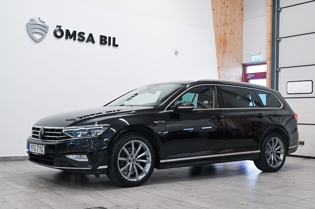 Volkswagen Passat Sportscombi 2.0 TDI 4M R-Line Cockpit Värmare 200hk